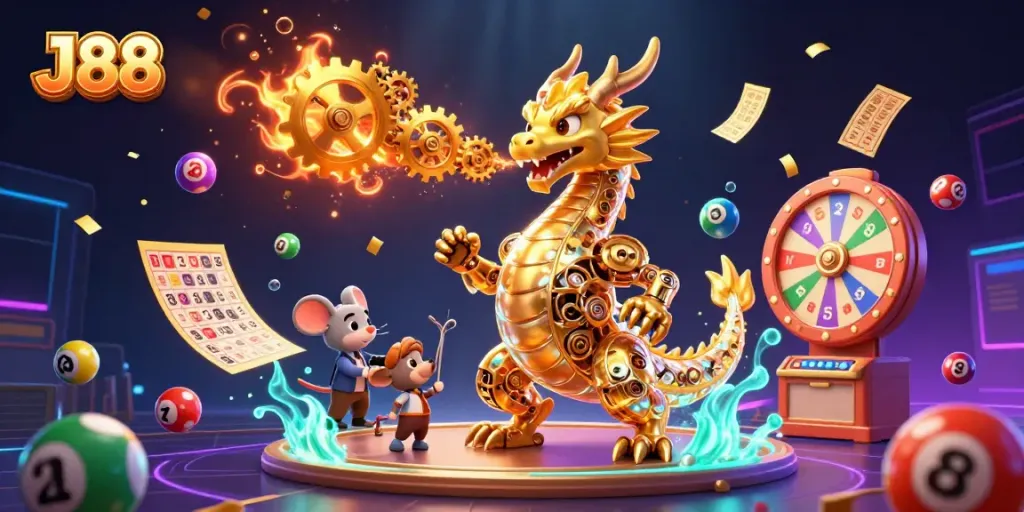 Engage with various J88 gambling experiences enhanced by captivating casino visuals.
