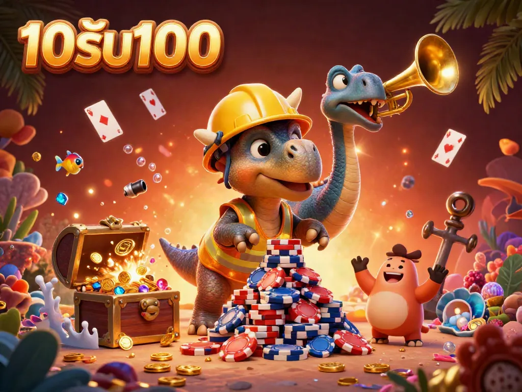 กิจกรรมเกม 10รับ100 ที่น่าตื่นเต้นในโลกคาสิโนออนไลน์